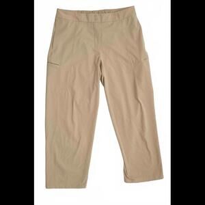 LuLuLemon Athletica Women's 10 Lightweight Loose Fit Khaki Cargo Pants